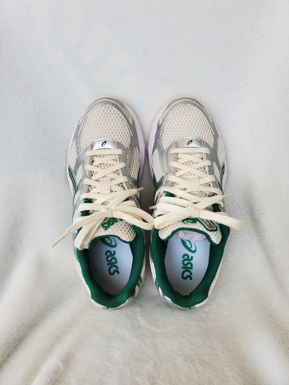 Asics Gel 1130 Cream/Kale Womens 7.5 - Picture 7 of 13